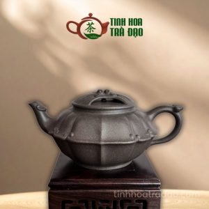 Ấm Tử Sa Hợp Hoan Như Ý Thanh Hôi Nê 300ml - ATS137