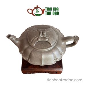 Alternative view of Ấm Tử Sa Hợp Hoan Như Ý Thanh Hôi Nê 300ml - ATS137