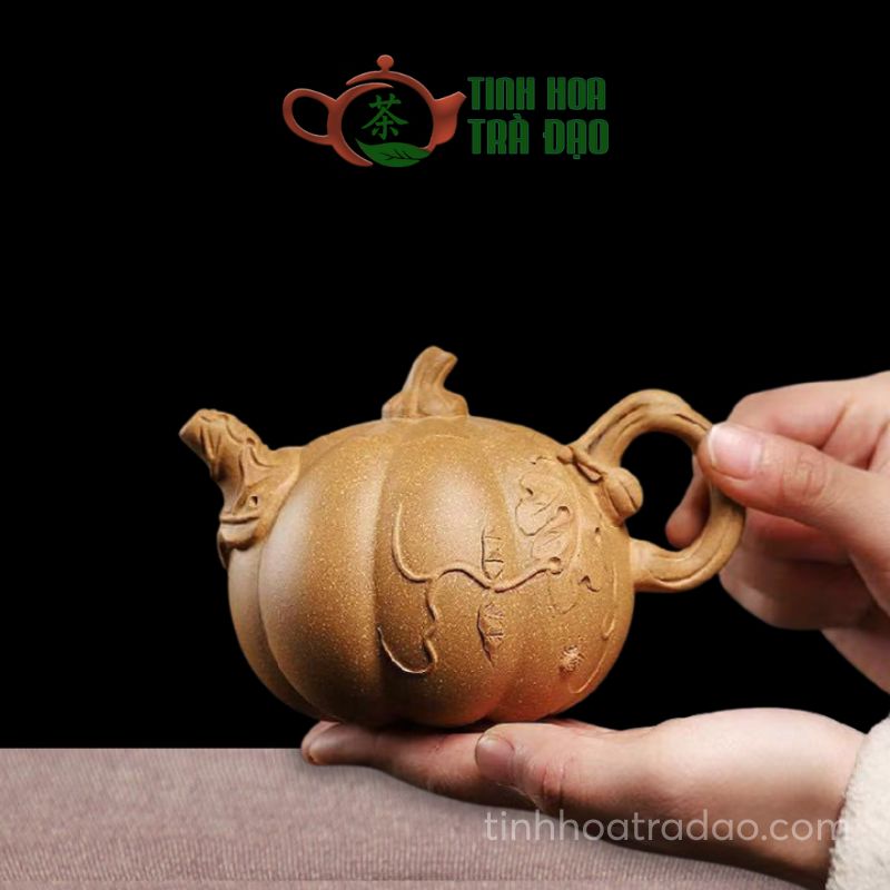 Ấm Tử Sa Bí Ngô Đoạn Nê 380ml - ATS164