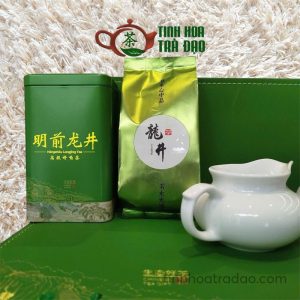 Alternative view of Trà Long Tỉnh Tây Hồ Hàng Châu Chiết Giang Loại Đặc Biệt Hộp Biếu Tặng Cao Cấp 200gr