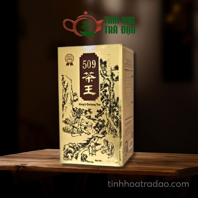 Trà olong Đỏ Teren 509 Đài Loan Nhân Sâm Thượng Hạng Hộp Qùa Biếu Tặng 150gr OL10