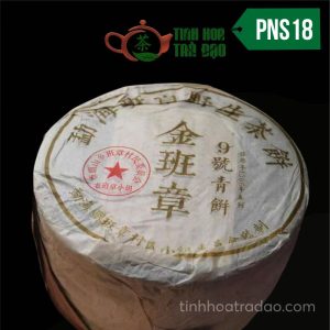 Trà Phổ Nhĩ Sống Cổ Thụ Kim Cửu Ngân Thập Kim Ban Chương Năm 2004 375gr PNS18