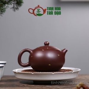 Alternative view of Ấm Tử Sa Tây Thi Rắc Vàng Tử Nê 220ml - ATS006-2