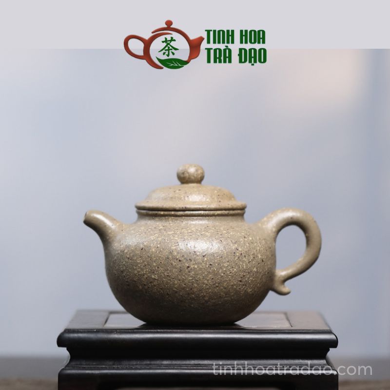 Ấm Tử Sa Liên Tử Dáng Trơn Thô Sa Đoạn Nê 220ml - ATS016
