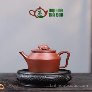 Ấm Tử Sa Ngô Quy Phú Giáp Nhất Phương Hồng Bì Long 190ml - ATS018