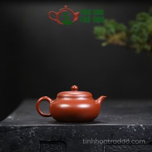 Alternative view of Ấm Tử Sa Hương Ngọc Trơn Nguyên Khoán Chu Nê 190ml - ATS019