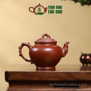 Alternative view of Ấm Tử Sa Mai Báo Xuân Hồng Bì Long 280ml - ATS025