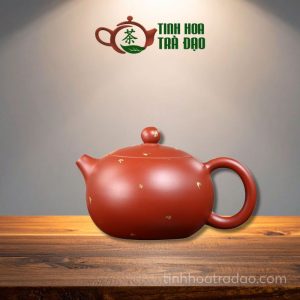 Ấm Tử Sa Tây Thi Rắc Vàng Đại Hồng Bào 180ml - ATS033