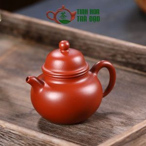 Alternative view of Ấm Tử Sa Chuyết Cầu Đại Hồng Bào 170ml - ATS034