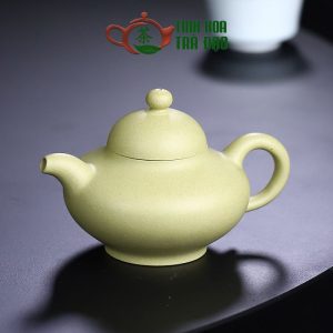 Alternative view of Ấm Tử Sa Hoa Dĩnh Bổn Sơn Lục Nê 200ml - ATS036