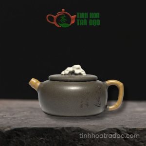Ấm Tử Sa Thái Hồ Thạch Thanh Dị Thanh Hôi Nê 220ml - ATS081