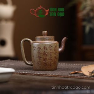 Alternative view of Ấm Tử Sa Cấp Trực Khắc Tùng Thanh Đoạn 200ml - ATS086