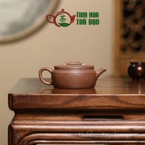 Alternative view of Ấm Tử Sa Hán Ngõa Cổ Điển Tử Ngọc Kim Sa Nê 130ml - ATS088