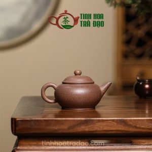 Alternative view of Ấm Tử Sa Thủy Bình Tử Ngọc Kim Sa Nê 150ml - ATS090