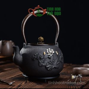 Alternative view of Ấm Đun Gang Tetsubin Liên Niên Hữu Ngư 1400ml AG01