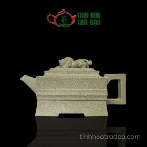 Ấm Tử Sa Tứ Phương Long Tôn Bổn Sơn Lục Nê 260ml - ATS173