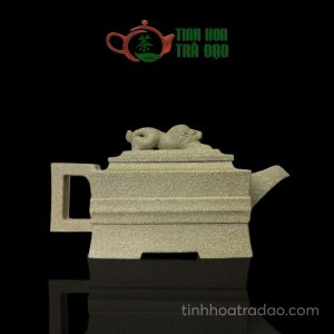Alternative view of Ấm Tử Sa Tứ Phương Long Tôn Bổn Sơn Lục Nê 260ml - ATS173