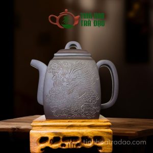 Ấm Tử Sa Hán Phương Thiên Long Lão Tử Nê 260ml - ATS174