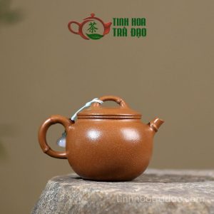 Alternative view of Ấm Tử Sa Trúc Đôn Kim Giáng Pha Nê 230ml - ATS175