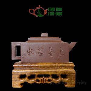 Alternative view of Ấm Tử Sa Phương Sơn Dật Sĩ Đáy Tào Thanh 200ml - ATS189