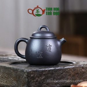 Alternative view of Ấm Tử Sa Sư Cầu Thạch Hoàng Nê 200ml - ATS197