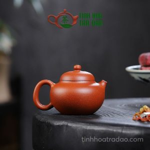 Alternative view of Ấm Tử Sa Văn Đoản Hồng Giáng Pha Nê 230ml - ATS199