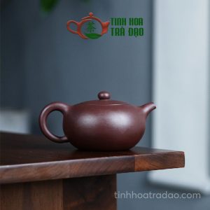 Alternative view of Ấm Tử Sa Biên Ngọc Đắp Nổi Chim Tử Nê 130ml - ATS203