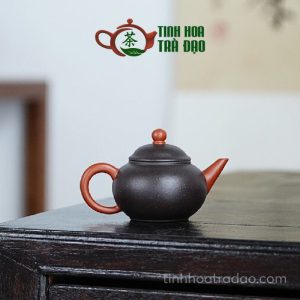 Alternative view of Ấm Tử Sa Thủy Bình Hắc Kim Cương Nê 150ml - ATS215