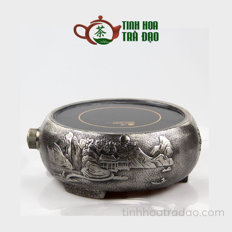 Bếp Đun Tetsubin Hồng Ngoại Sơn Cư Tiên Hạc Lão Thiết Hồ Cao Cấp 1350W BG04