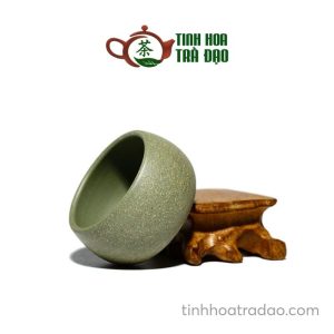 Chén Tử Sa Nghi Hưng Đậu Thanh Sa Nguyên Khoáng Thủ Công 50ml CTS10