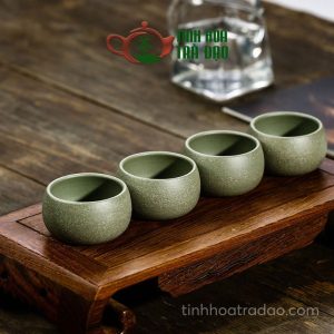 Alternative view of Chén Tử Sa Nghi Hưng Đậu Thanh Sa Nguyên Khoáng Thủ Công 50ml CTS10