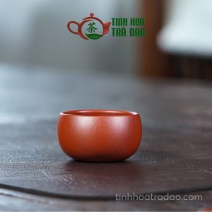 Chén Tử Sa Nghi Hưng Đại Hồng Bào Nguyên Khoáng Thủ Công 50ml CTS06