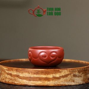 Chén Tử Sa Nghi Hưng Như Ý Nguyên Khoáng Đại Hồng Bào 50ml CTS12