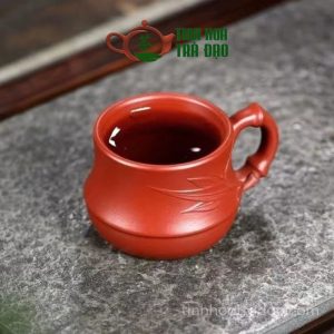 Alternative view of Chén Chủ Trúc Tiết Có Quai Chu Nê 50ml CTS15