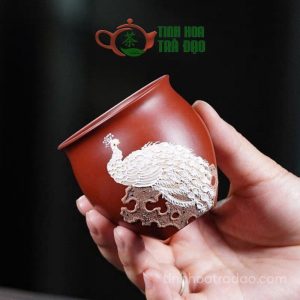 Alternative view of Chén Tử Sa Phụng Tước Đại Hồng Bào Thủ Công Toàn Phần CTS40