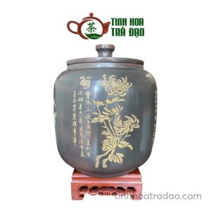 Alternative view of Hủ Trà Nê Hưng Khắc Mai Lan Cúc Trúc Cao Cấp 1500ml HT08