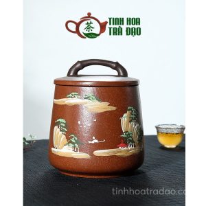Alternative view of Hủ Đựng Trà Tử Sa Xuân Hạ Thu Đông HT11
