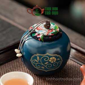 Alternative view of Hủ Đựng Trà Bằng Sứ Cỡ Nhỏ Tiện Lợi Chiết Trà Mang Theo HT12