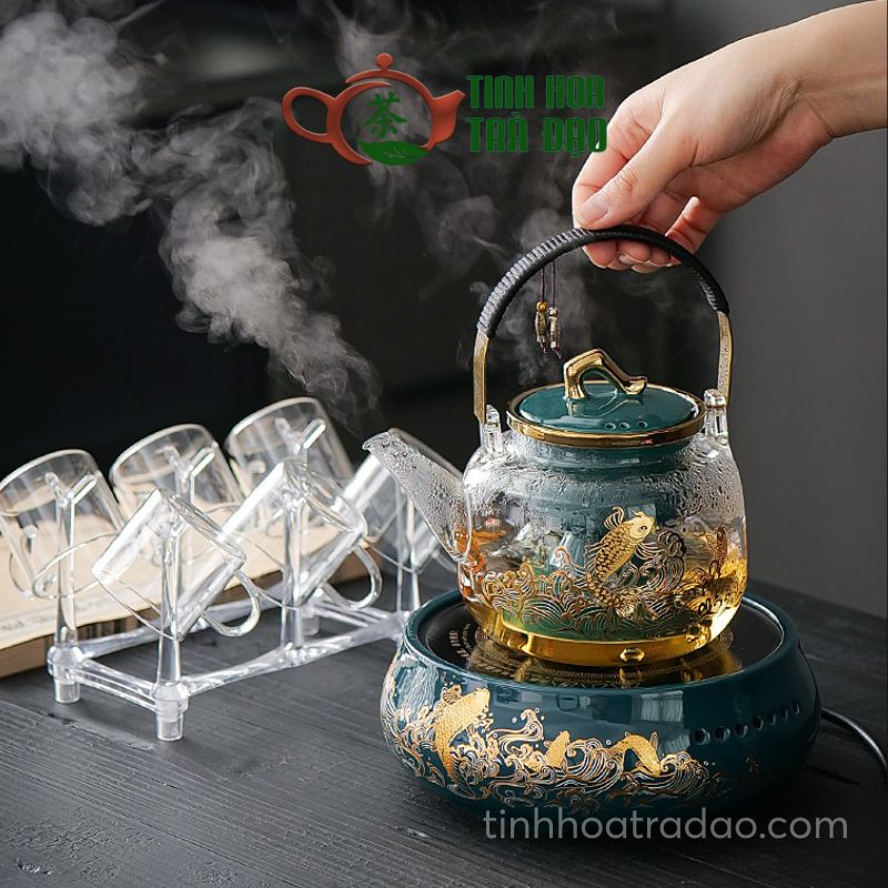Sản phẩm ấm điện hồng ngoại thông minh thiết kế tinh xảo