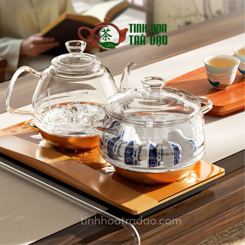 Bộ ấm bếp điện thiết kế sang trọng hiện đại