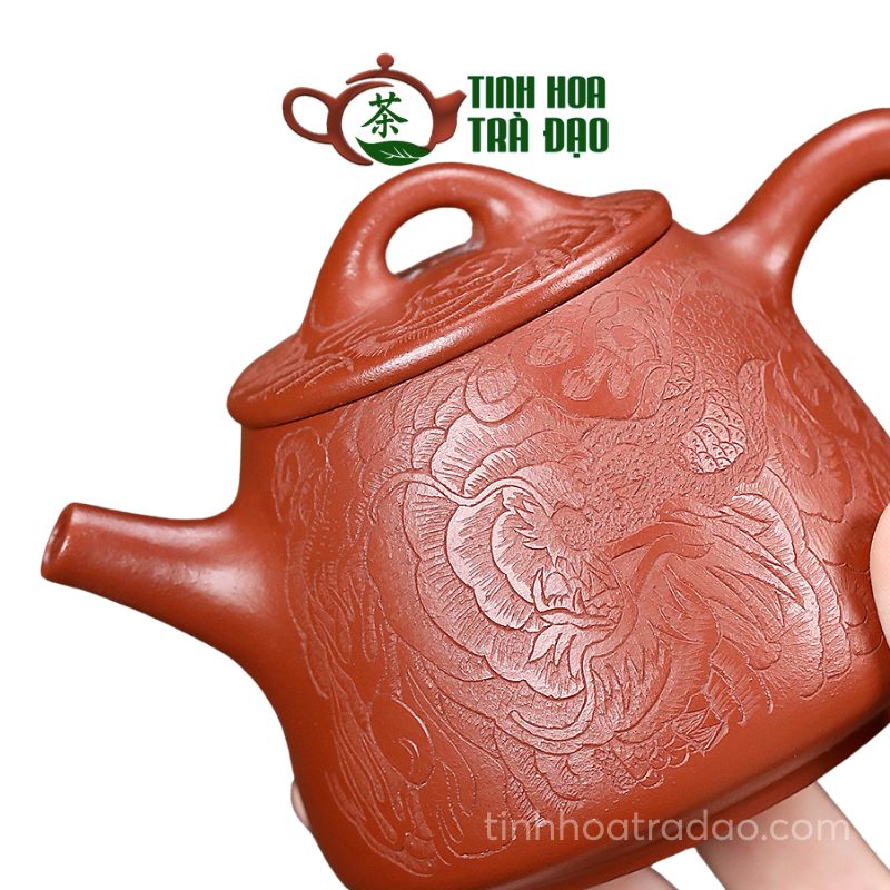 Chiếc ấm tử sa thật luôn được chế tác vô cùng tinh xảo