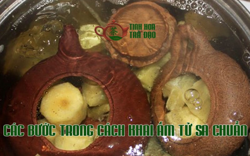 5 bước trong cách khai ấm tử sa chuyên nghiệp