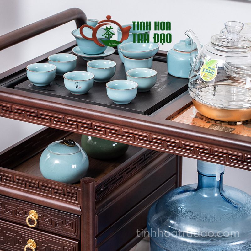 Các mẫu kệ trà di động mang lại sự tiện nghi cho trà nhân