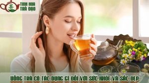 Việc uống trà có tác dụng gì đối với sức khỏe và sắc đẹp