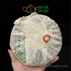 Alternative view of Trà Phổ Nhĩ Sống Cổ Thụ Bố Lãng Thiên Địa Nhân 375gr
